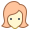 Mujer de usuario Tipo de piel 1 2 icon