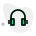 Studio quality headphone for enhanced experience device icon