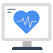 ecg monitor icon