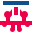 stencil style 군사 헬리콥터 icon