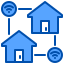 外部 Wi-Fi-domotic-xnimrodx-blue-xnimrodx icon