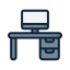 Desk Computer icon