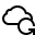 windows 10 style cloud aktualisierung icon