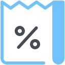 pastel color style restposten icon