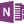 Microsoft OneNote is a computer program for free-form information gathering and multi-user collaboration icon