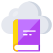 cloud book icon