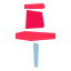 pieces style pin icon