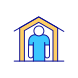 self isolation icon