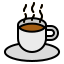 Caffè caldo icon