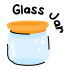 glass jar icon