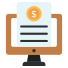 Online Financial Document icon