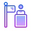 gradient style inauguration icon