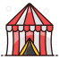 Tienda de circo icon