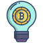 bitcoin innovation icon