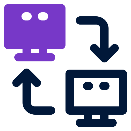 client server icon