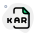 KAR files are audio files created by many Karaoke applications icon