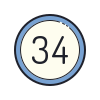34-круг icon