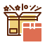 Unboxing-esterno-consegna-e-logistica-febrian-hidayat-fill-lineal-febrian-hidayat icon