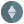 Ethereum digital cryptocurrency logo isolated on a white background icon