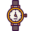外部腕時計-時間と日付-夢作成アイコン-アウトライン-色-夢作成アイコン-4 icon