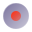 liquid glass color style record icon