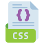 tipo de arquivo css icon