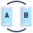 A b comparison icon