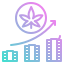 Cannabis Graph icon