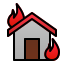 Building on Fire icon