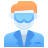 chemist man icon