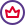 Membership crown badge for premium members online icon