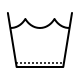dotted style machine wash icon