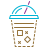stitch style 아이스 커피 icon