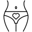 damen unterwäsche icon