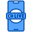 live streaming icon