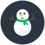 Boneco de neve icon