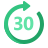30 進める icon