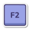f2-Taste icon