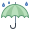 Tempo chuvoso icon