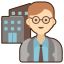 responsable de bureau icon