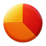 3d fluency style investment portfolio icon