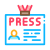 Press Badge icon