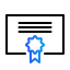 certificate icon