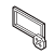 isometric line style delete row icon