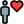 Favorite employee to work on with a heart logotype icon