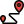 Item delivery map location pin points route icon