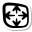 stickers duotone style fit to page icon