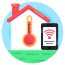 home temperature control icon