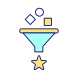 sorting information icon