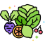 externes-frais-végétaliens-et-végétariens-flaticons-lineal-color-flat-icons-2 icon